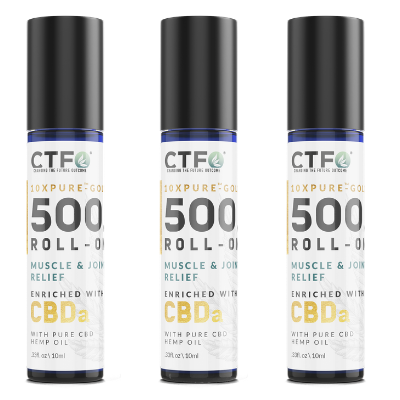 CBD joint and muscle pain relief